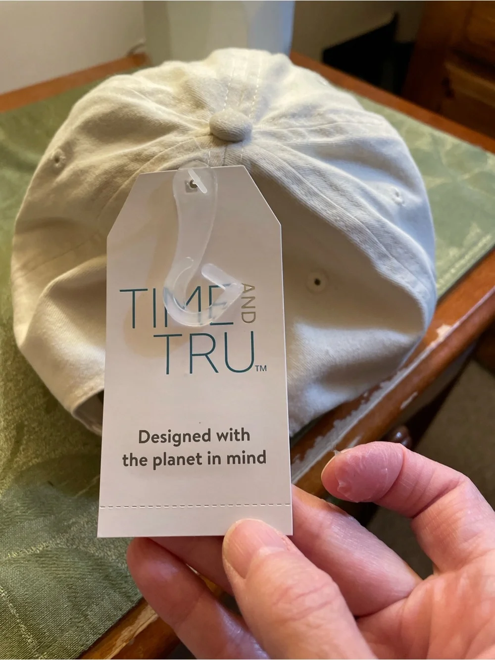 Time and Tru cream baseball